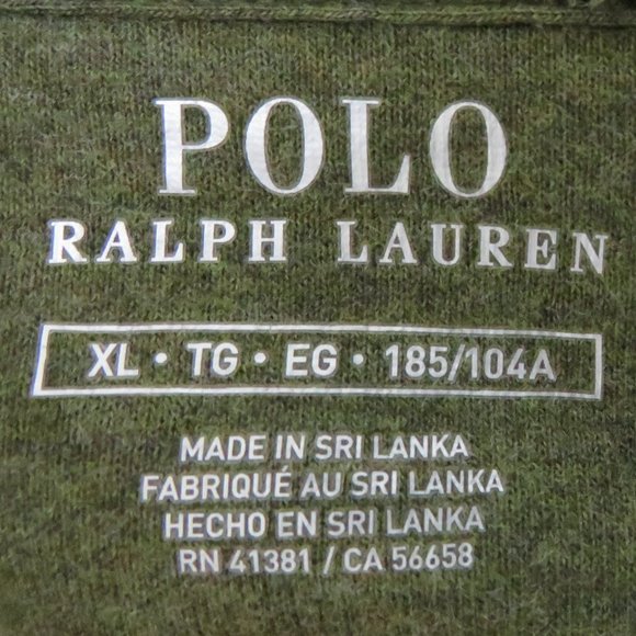 Ralph Lauren* Men's Long Sleeve 2 Button Turtle Neck Straight Hem Sweater~ XL - Picture 3 of 10